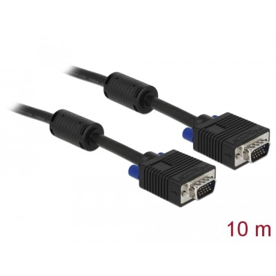 Delock Cable SVGA 10 m male to male