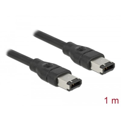 Delock Cable FireWire 6 pin male  6 pin male 1 m