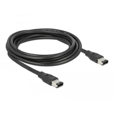 Delock Cable FireWire 6 pin male  6 pin male 3 m 2