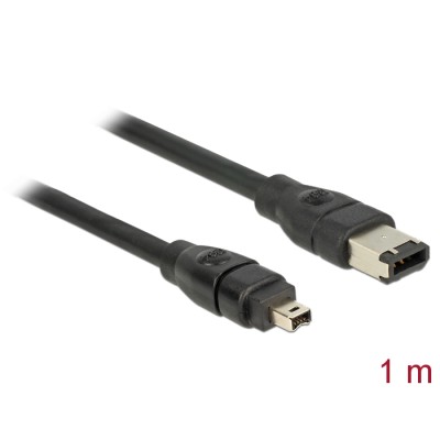 Delock Cable FireWire 6 pin male  4 pin male 1 m