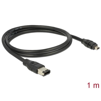 Delock Cable FireWire 6 pin male  4 pin male 1 m 2