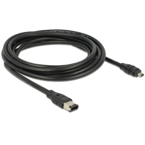 Delock Cable FireWire 6 pin male  4 pin male 3 m