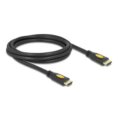 Delock Cable High Speed HDMI with Ethernet - HDMI-A male  HDMI-A male 4K 2.0 m 2