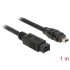 Delock Cable FireWire 9 pin male > 4 pin male 1 m