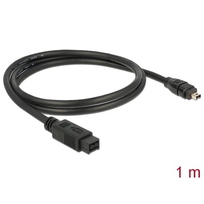 Delock Cable FireWire 9 pin male  4 pin male 1 m 2