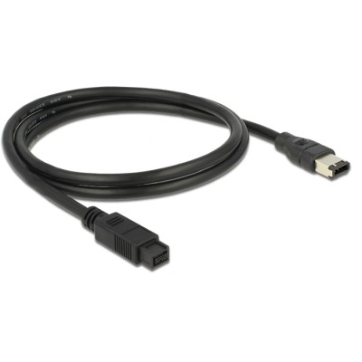 Delock Cable FireWire 9 pin male  6 pin male 1 m 2