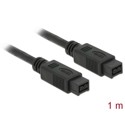 Delock Cable FireWire 9 pin male  9 pin male 1 m