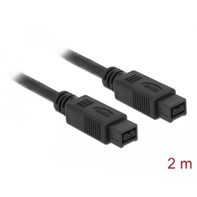 Delock Cable FireWire 9 pin male  9 pin male 2 m