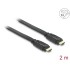 Delock Cable High Speed HDMI with Ethernet – HDMI A male  HDMI A male flat 2 m