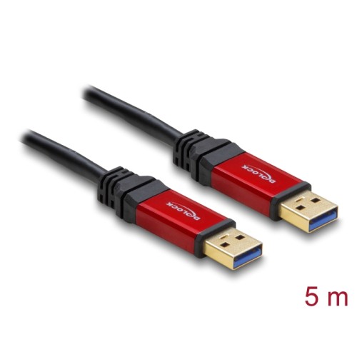 Delock Cable USB 3.0 Type-A male > USB 3.0 Type-A male 5 m Premium