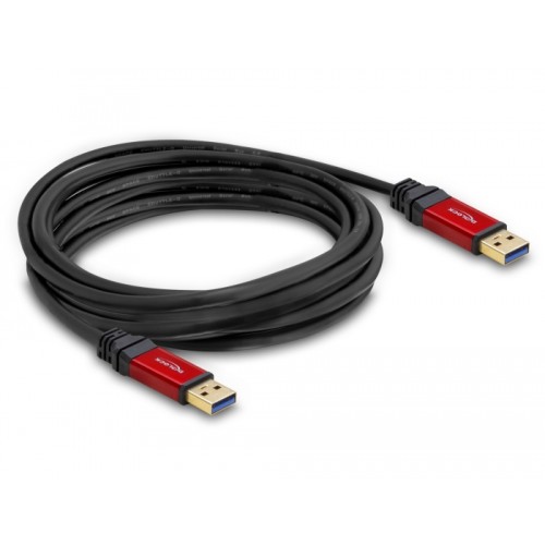 Delock Cable USB 3.0 Type-A male > USB 3.0 Type-A male 5 m Premium
