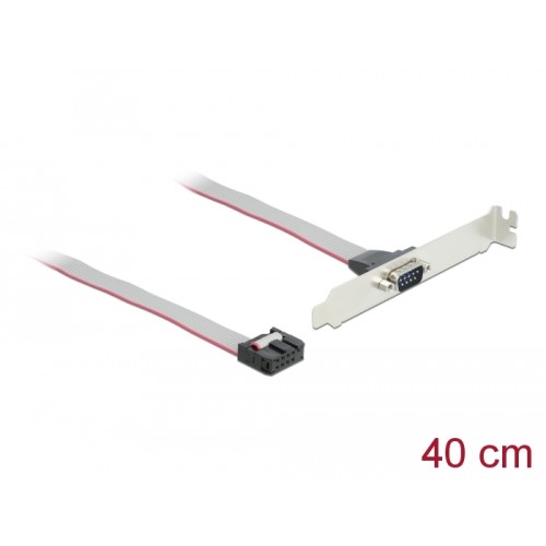 Delock Slot Bracket > 1 x Serial Pin layout: 1:1