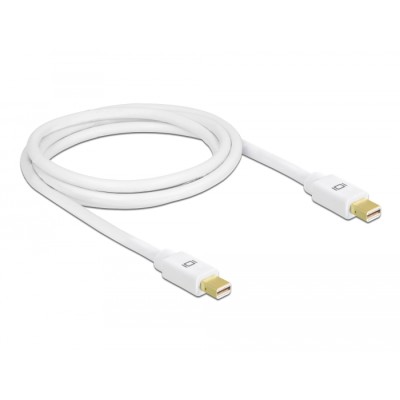 Delock Cable Mini DisplayPort 1.2 male-Mini DisplayPort male 4K 60 Hz 1 m 2