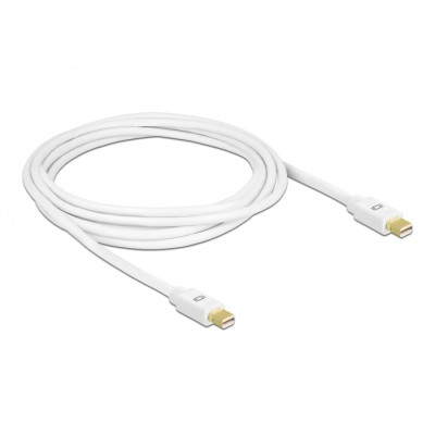 Delock Cable Mini DisplayPort 1.2 male  Mini DisplayPort male 4K 60 Hz 2 m 2