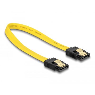 Delock SATA 6 Gb/s Cable 20 cm yellow 2
