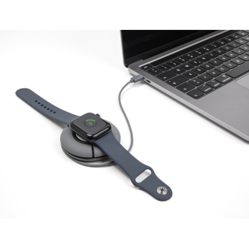 Delock USB Type-C™ Reel Charging Cable for Apple Watch 1 m grey magnetic