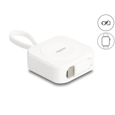 Delock USB Type-C™ Charging Pad for Apple Watch white magnetic