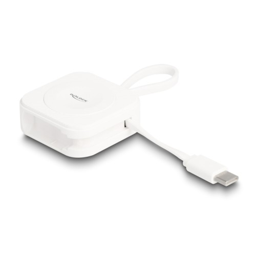 Delock USB Type-C™ Charging Pad for Apple Watch white magnetic