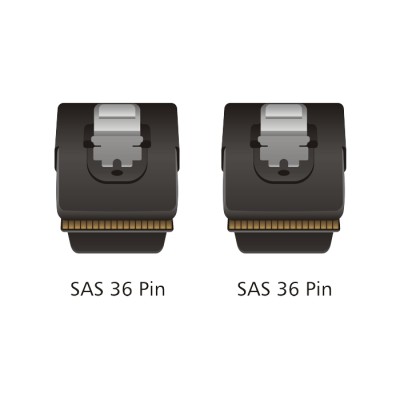 Delock Cable Mini SAS SFF-8087 > Mini SAS SFF-8087 1 m 2