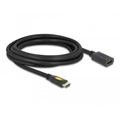 Delock Extension Cable High Speed HDMI with Ethernet – HDMI A male > HDMI A female 3 m