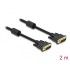 Delock Cable DVI 24+5 male > DVI 24+5 male 2 m black