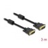 Delock Cable DVI 24+5 male > DVI 24+5 male 3 m black