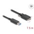 Delock Active Optical Cable USB 10 Gbps Type-A male to Type Micro-B male with screws 7.5 m