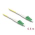 Delock Cable Optical Fibre LC-APC to LC-APC Simplex Singlemode OS2 0.5 m