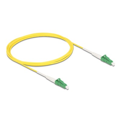 Delock Cable Optical Fibre LC-APC to LC-APC Simplex Singlemode OS2 2 m 2