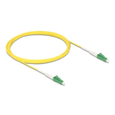 Delock Cable Optical Fibre LC-APC to LC-APC Simplex Singlemode OS2 3 m 2