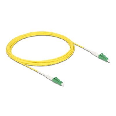 Delock Cable Optical Fibre LC-APC to LC-APC Simplex Singlemode OS2 5 m 2