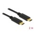 Delock USB 2.0 cable Type-C to Type-C 2 m PD 5 A E-Marker