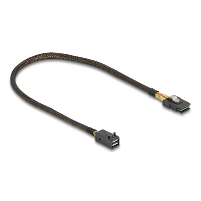 Delock Cable Mini SAS HD SFF-8643  Mini SAS SFF-8087 0.5 m 2