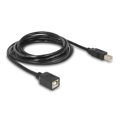 Delock Extension Cable USB 2.0 B male > B female 2 m 2