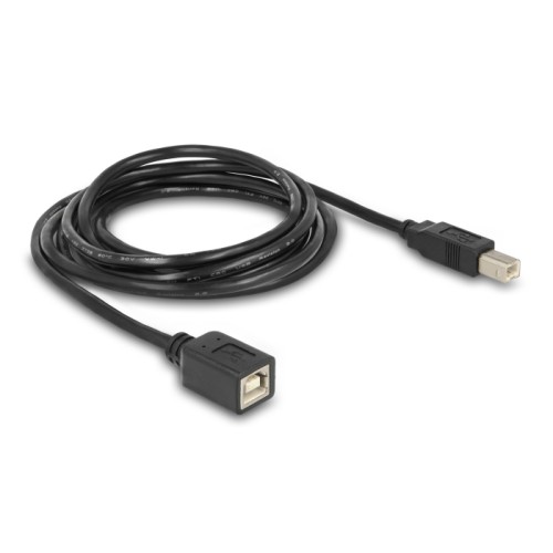 Delock Extension Cable USB 2.0 B male > B female 2 m