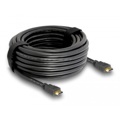 Delock Cable High Speed HDMI with Ethernet – HDMI A male-HDMI A male 20 m 2