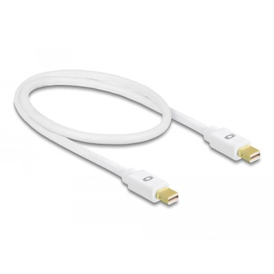 Delock Cable Mini DisplayPort 1.2 male > Mini DisplayPort male 4K 60 Hz 0.5 m 2