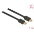 Delock Cable Mini DisplayPort 1.2 male > Mini DisplayPort male 4K 60 Hz 1 m