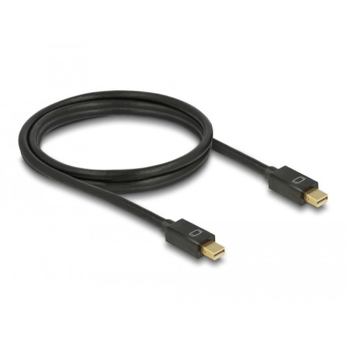 Delock Cable Mini DisplayPort 1.2 male  Mini DisplayPort male 4K 60 Hz 1.5 m
