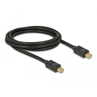 Delock Cable Mini DisplayPort 1.2 male > Mini DisplayPort male 4K 60 Hz 2 m 2