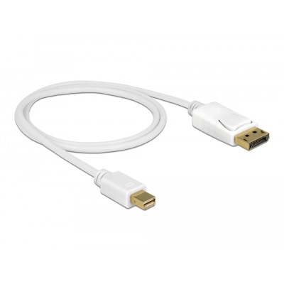 Delock Cable Mini DisplayPort 1.2 male  DisplayPort male 4K 60 Hz 1.0 m 2