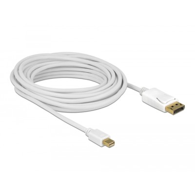Delock Cable Mini DisplayPort 1.2 male  DisplayPort male 4K 60 Hz 7.0 m 2