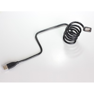 Delock Cable USB 2.0 A male > USB 2.0 A female ShapeCable 1 m 2