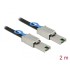Delock Cable Mini SAS SFF-8088 > Mini SAS SFF-8088 2 m