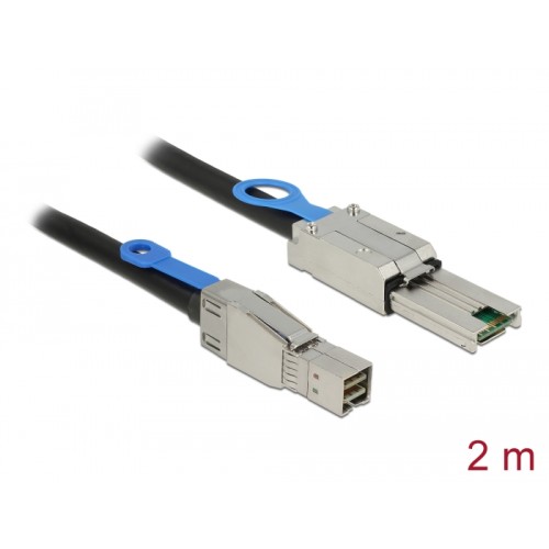 Delock Cable Mini SAS HD SFF-8644  Mini SAS SFF-8088 2 m
