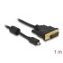 Delock HDMI cable Micro-D male  DVI 24+1 male 1 m