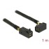 Delock Cable Mini SAS HD SFF-8643  Mini SAS HD SFF-8643 angled 1 m
