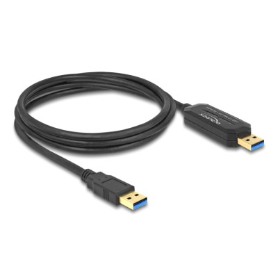 Delock Data Link Cable + KM Switch USB 3.0 to USB 3.0 1.5 m 2