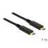 Delock USB 3.1 Gen 2 (10 Gbps) cable Type-C to Type-C 1 m PD 3 A E-Marker