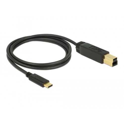 Delock USB 3.1 Gen 2 (10 Gbps) cable Type-C to Type-B 1 m
